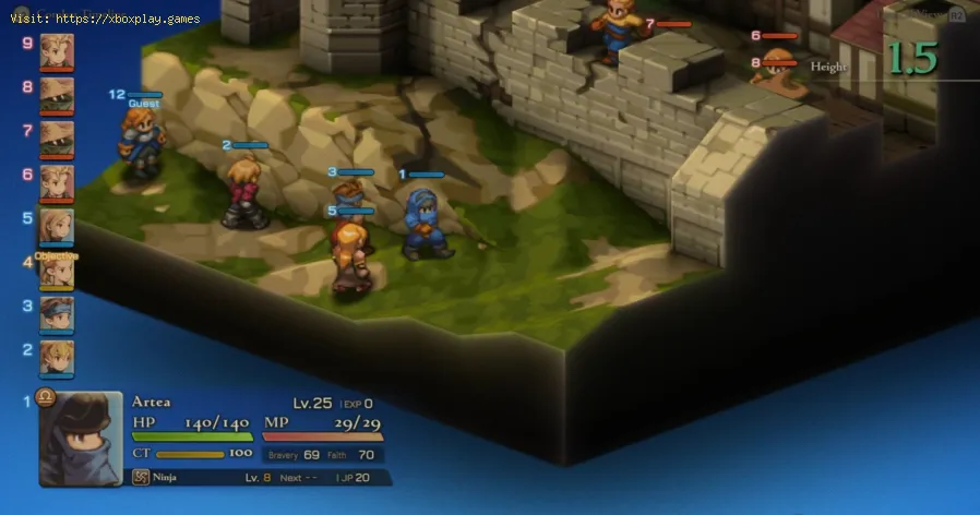 Final Fantasy Tactics : Comment sauver Mustadio
