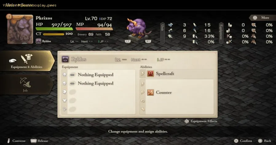 Final Fantasy Tactics : débloquez tous les personnages secrets