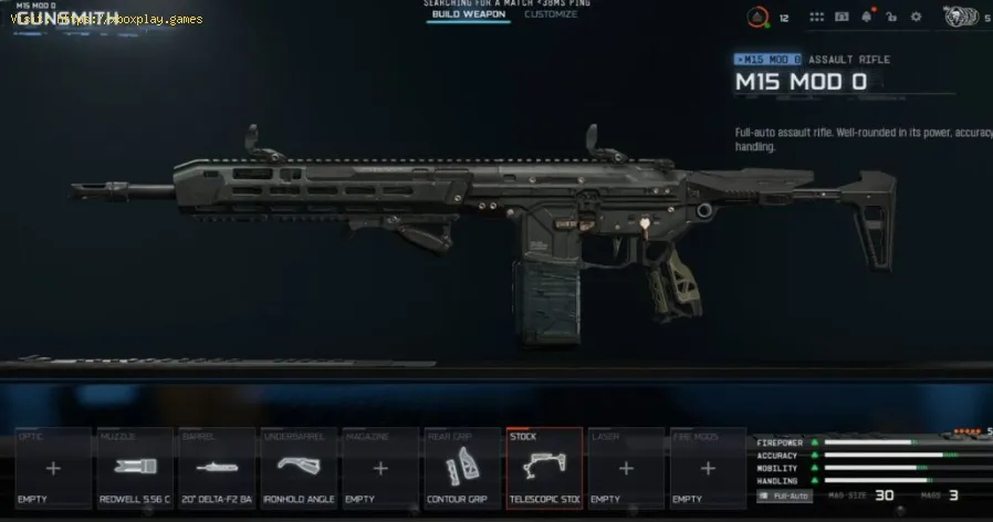 Black Ops 7におけるM15 MOD 0のベストロードアウト-1