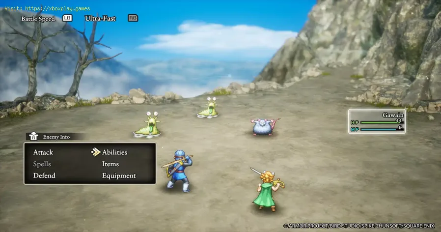 Dragon Quest 1 HD-2D Remake: Usar itens em combate