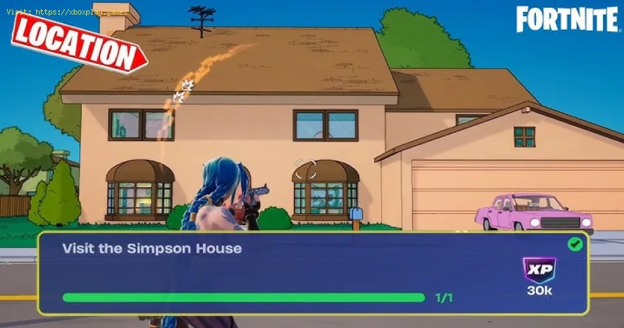 Fortnite: Encuentra la casa de Simpson