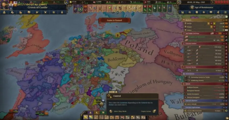 Europa Universalis 5で制御性を高める方法-1