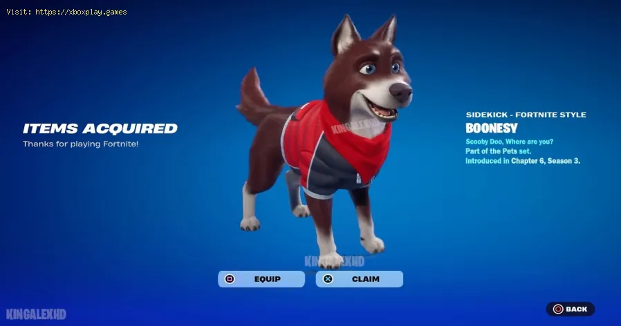 Fortnite: Get the Bonesy Sidekick for Free