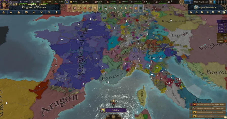 Europa Universalis 5で市場を破壊する方法-1