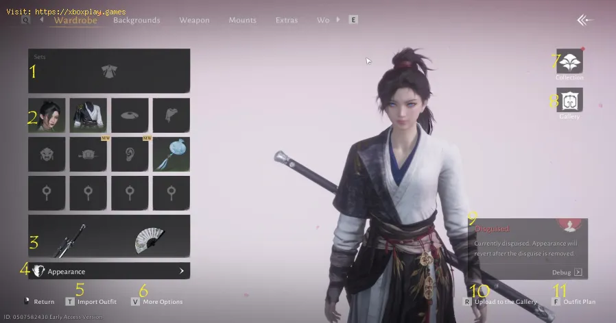 Where Winds Meetでキャラクターの外見を変更する方法-1