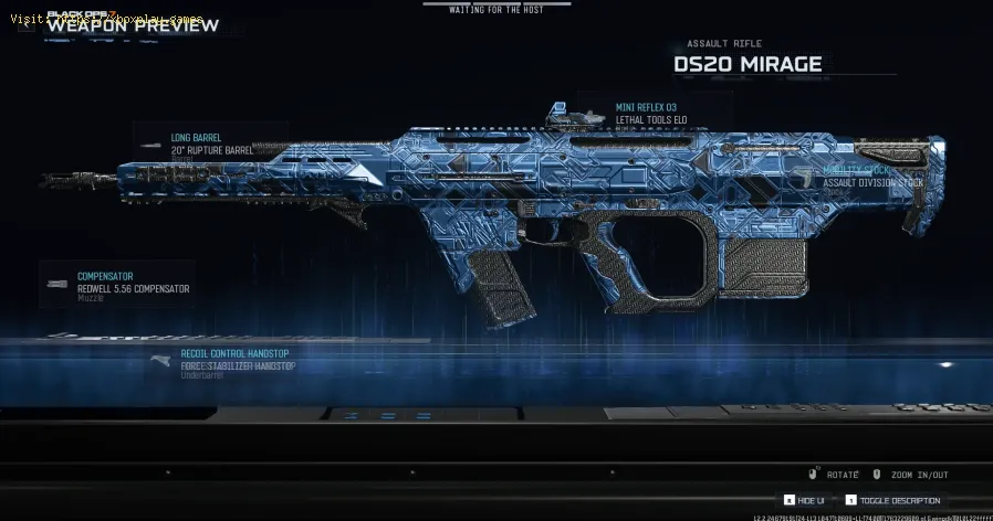 Black Ops 7におけるDS20ミラージュのベストロードアウト-1
