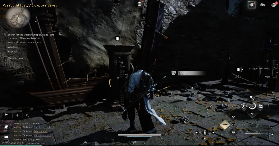 Where Winds Meetで宝の地図の手がかりを入手し、正しい炎の装置に火をつける方法-1