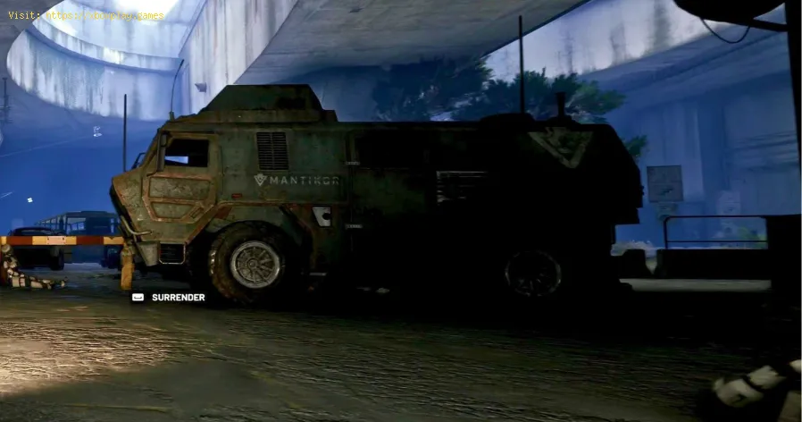 ARC Raiders: Emplacement de la carte-clé de la voiture de patrouille