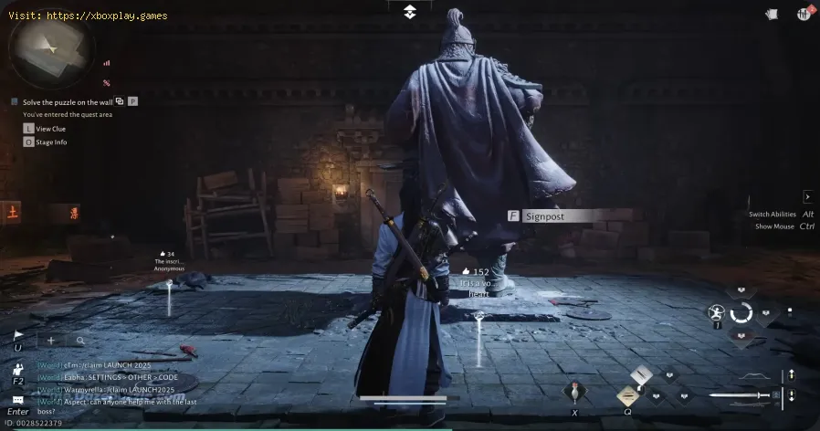 Where Winds Meet: Palast der Höchsten Einheit (Rätsel)