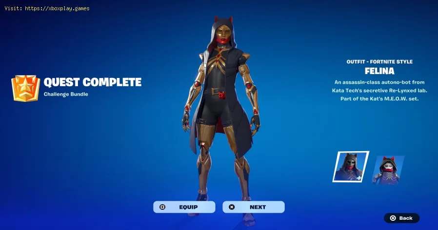 Fortnite: How to Get the Free Felinos Skin