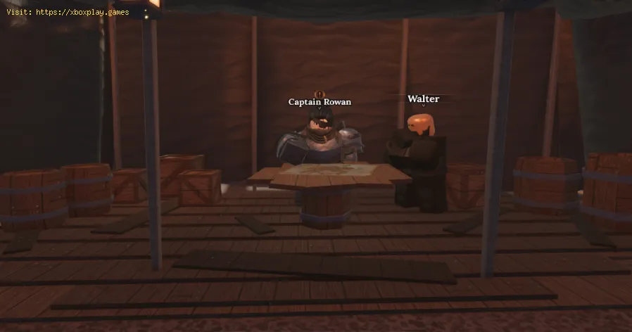 the Forge : Comment trouver le capitaine Rowan