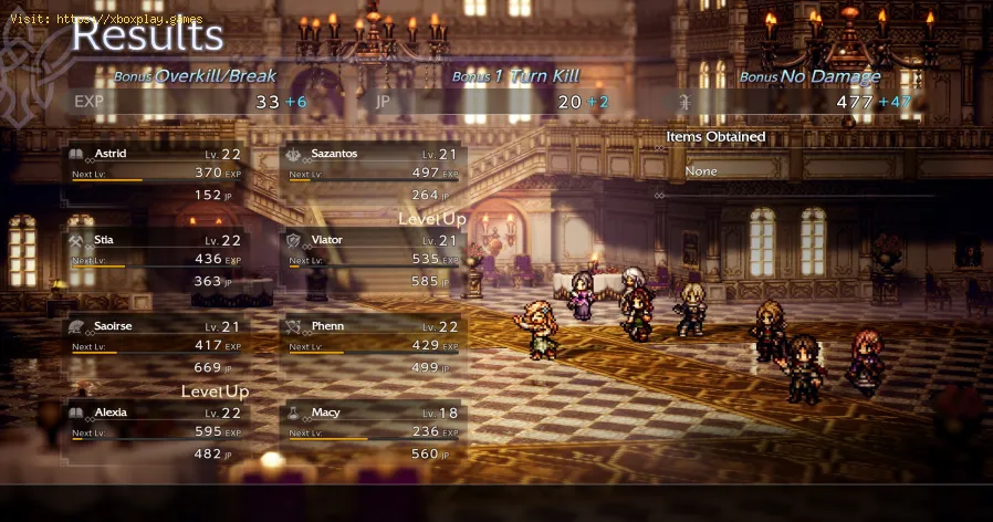 Octopath Traveler 0: How To Level Up Fast