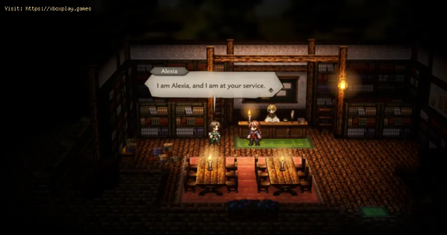 Octopath Traveler 0でアレクシアを仲間にする方法-1