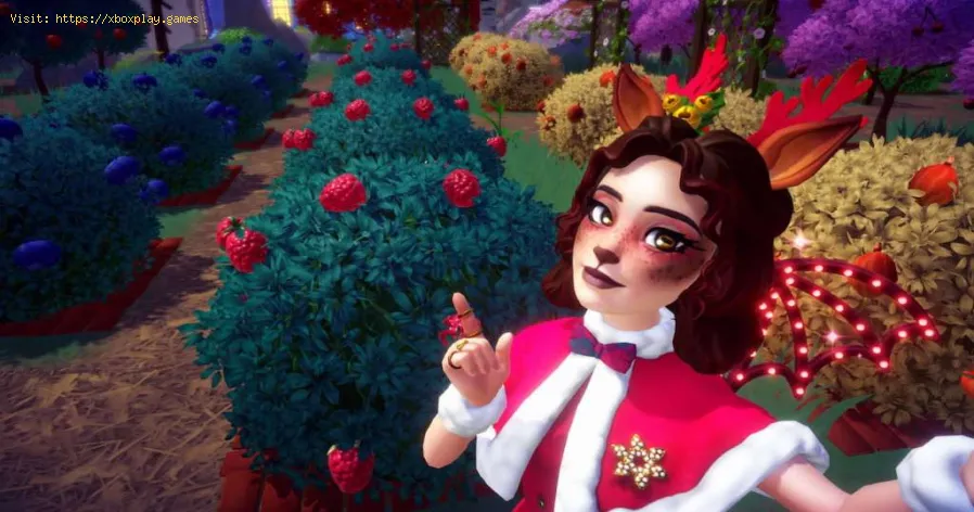 Disney Dreamlight Valley : récolter les baies rouges du buisson