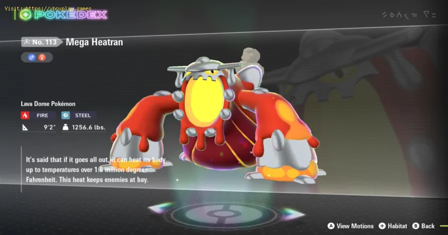 Mega-Heatran in Pokémon Legends ZA – So erhältst du es