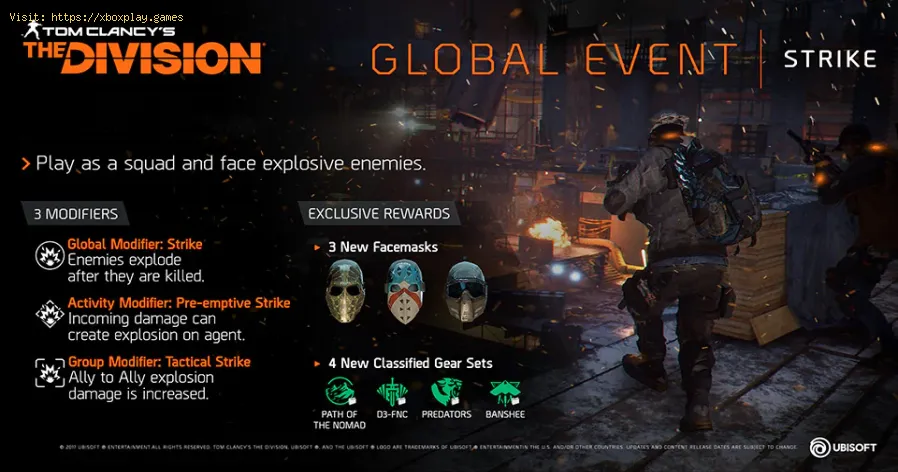 The Division 2: come attivare eventi globali