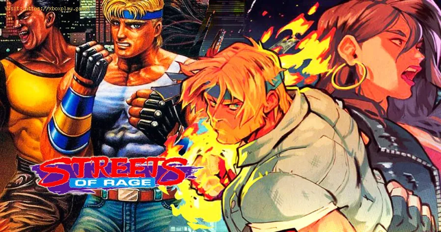 Streets of Rage 4: Auswahl der Stufe