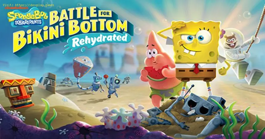 spatules dorées de Goo Lagoon à SpongeBob SquarePants 