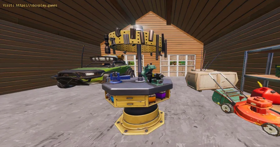Fortnite: Where to find a portable upgrade bench