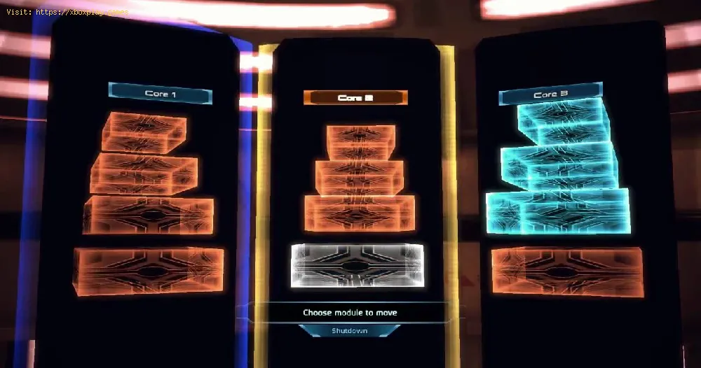 Mass Effect Legendary Edition：Mass Effect1でMemoryCoreパズルを解く方法