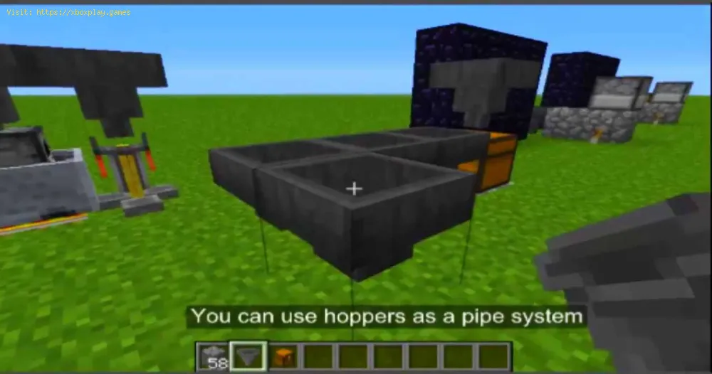 Minecraft How to make a Dropper