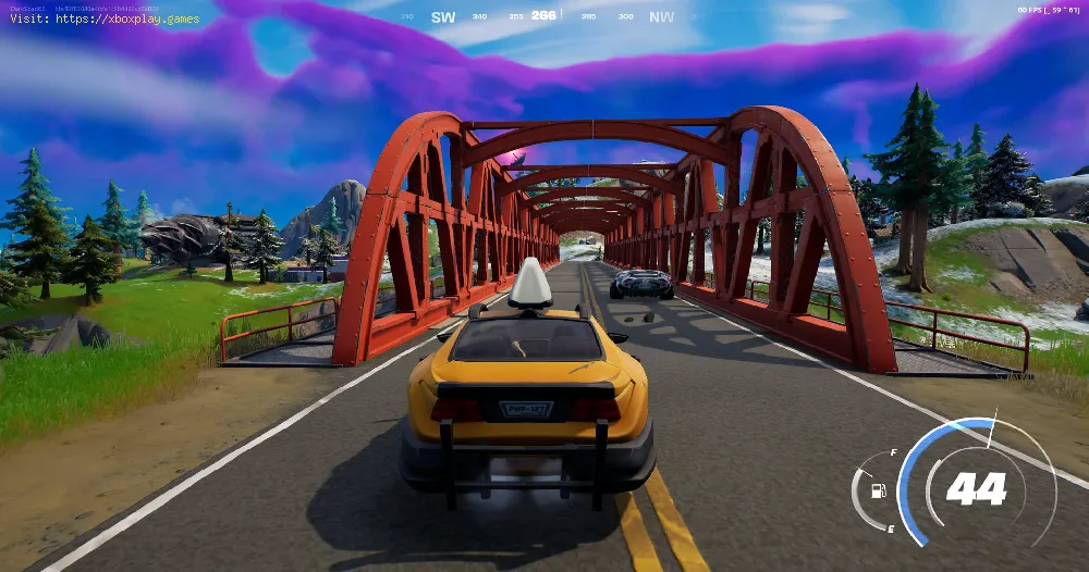 Fortnite: Where to cross Behemoth Bridge in a car