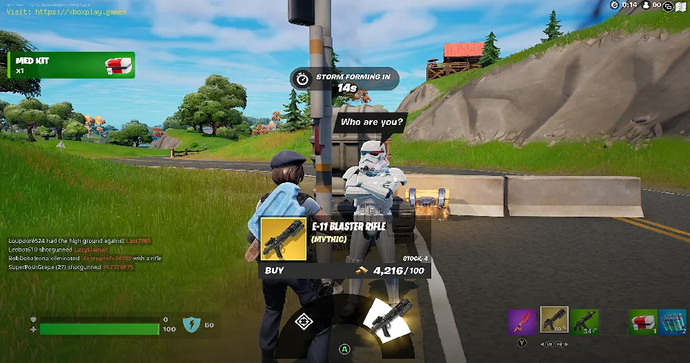 Fortnite: Where to Find Stormtrooper Checkpoint