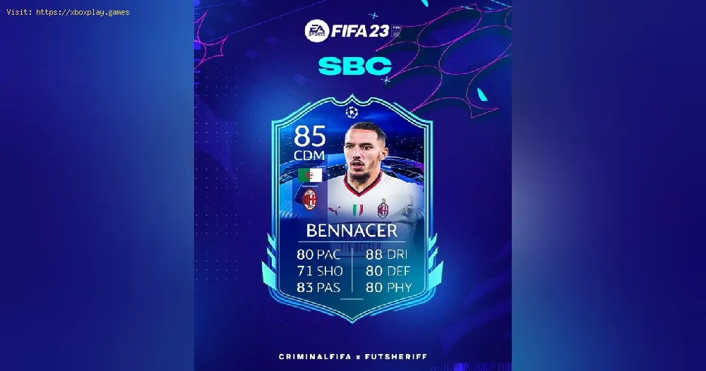 How to complete RTTK Ismael Bennacer SBC in FIFA 23