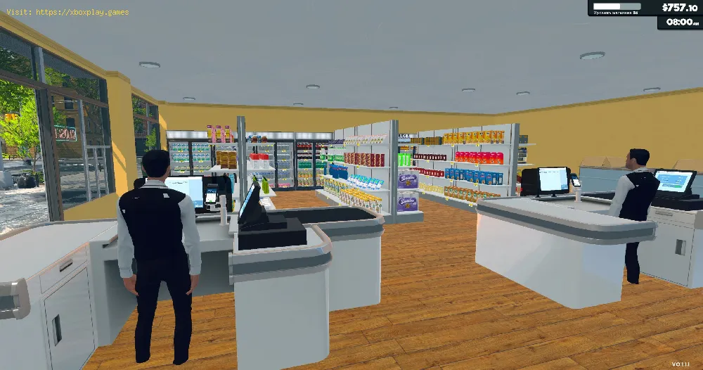 Sell Furniture in Supermarket Simulator