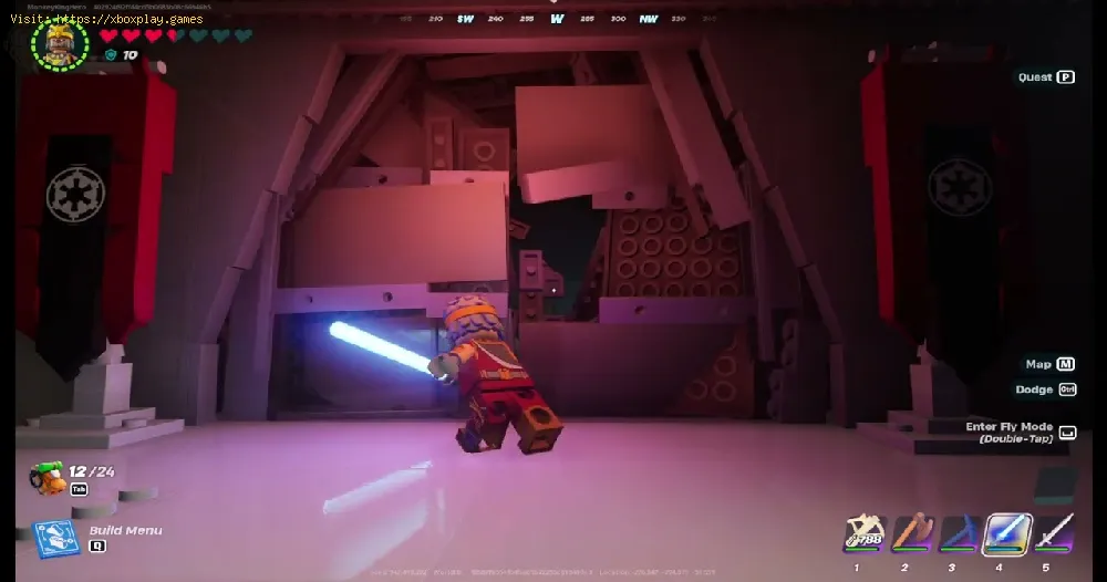 LEGO Fortnite Star Wars で「コードクリアランスが必要」ドアに入る方法