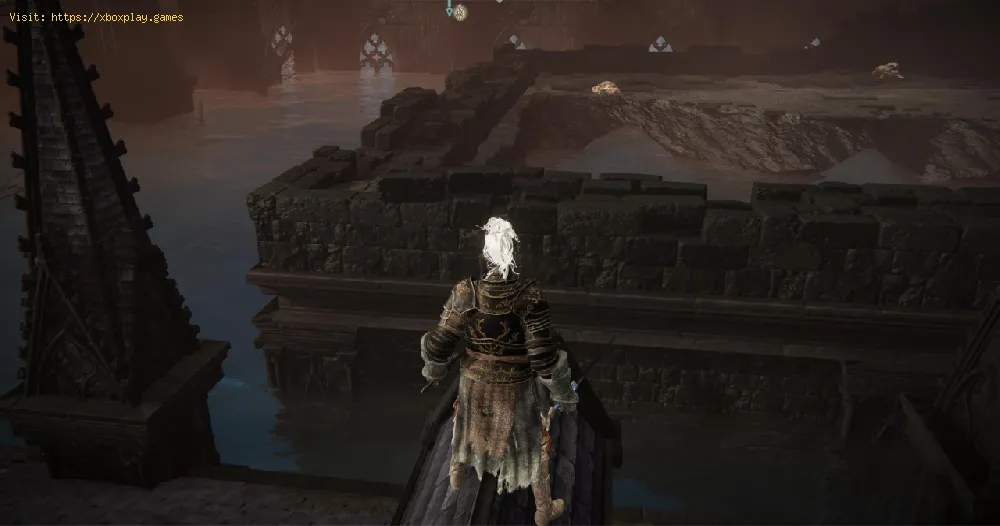 lower the water level in Shadowkeep in Elden Ring
