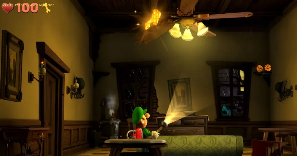 Luigi's Mansion 2 で玄関の鍵を見つける方法