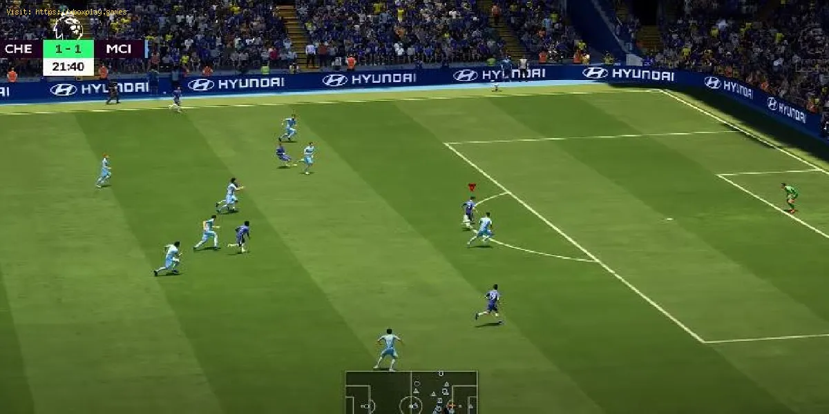 FIFA 22 : comment faire glisser en arrière