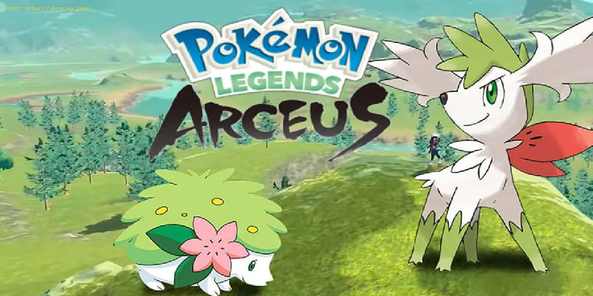 Pokemon Legends Arceus : Comment obtenir le Pokémon Mythique Shaymin