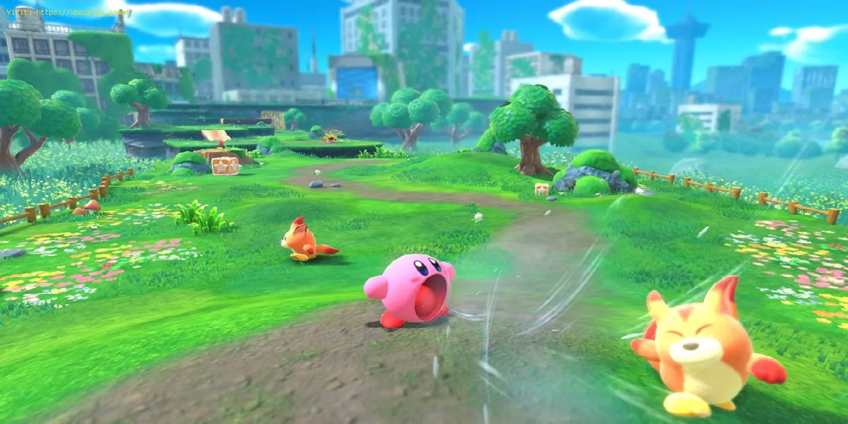 Kirby and the Forgotten Land: Wo man alle Tulpen im Zentrum von Grassland findet