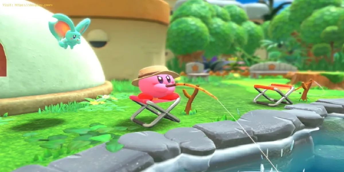 Kirby and the Forgotten Land: Cómo atrapar el pez legendario