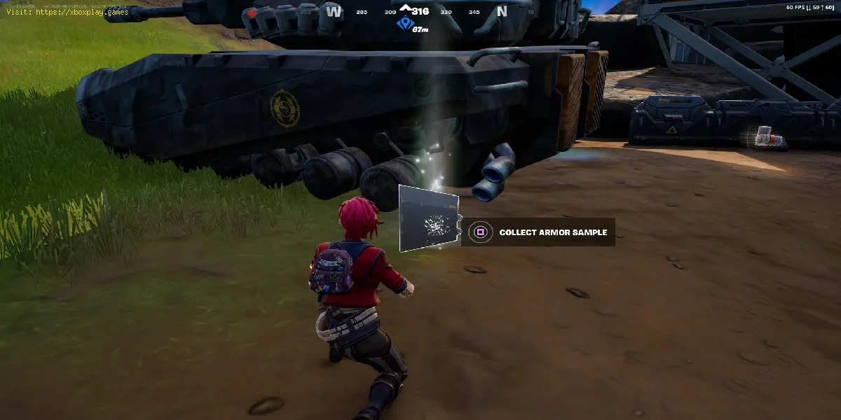 Fortnite: Wie man einen Panzer beschädigt, um Panzerungsproben zu sammeln