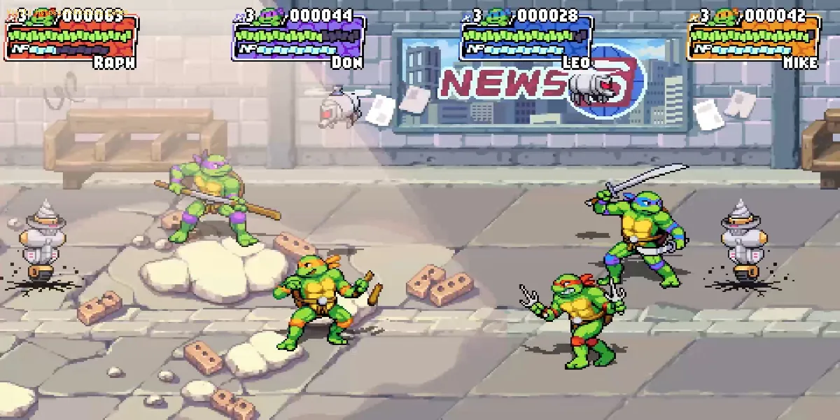 Teenage Mutant Ninja Turtles Shredder's Revenge: comment remonter le moral et soigner ses coéquipiers