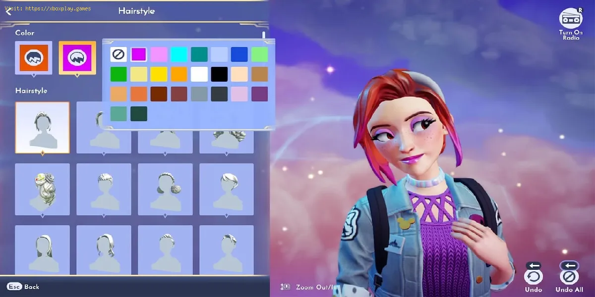 Come usare il designer avatar in Disney Dreamlight Valley