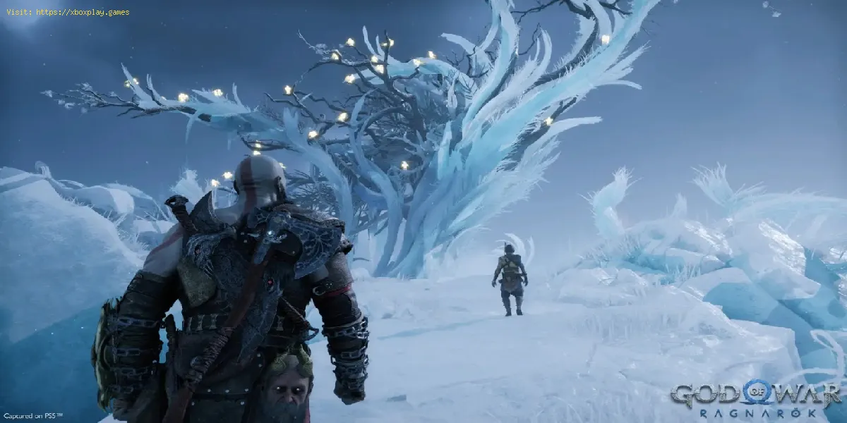 Frost Ancient Light dans God of War Ragnarok
