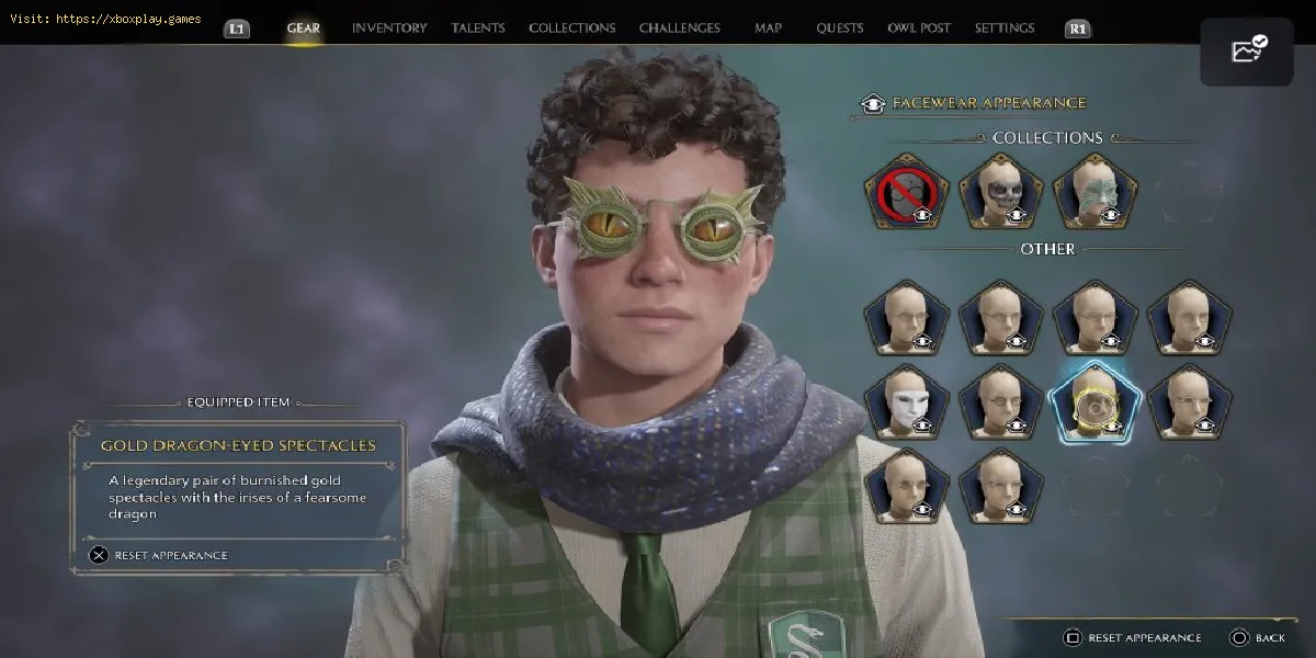 Comment obtenir des lunettes dragon Hogwarts Legacy ?