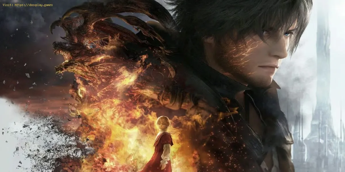 derrote o Flame Lizard em Final Fantasy 16