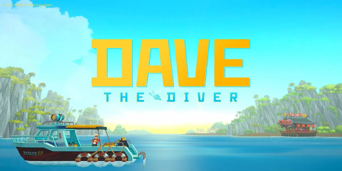 mergulho noturno em Dave the Diver