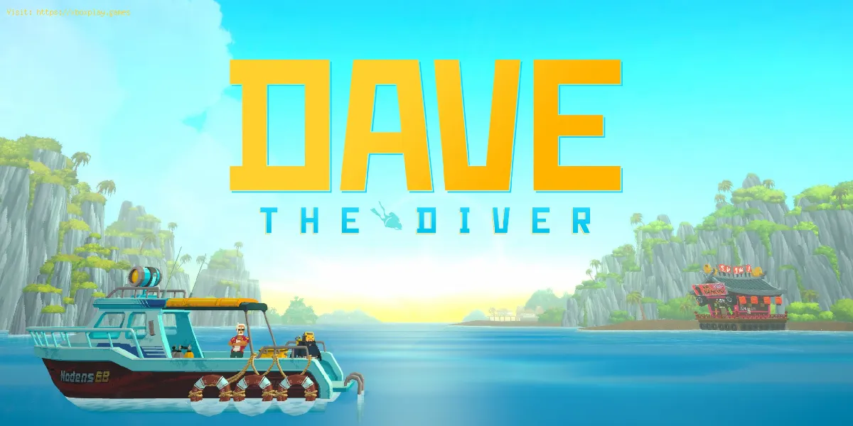 encontrar el paso glacial en Dave The Diver