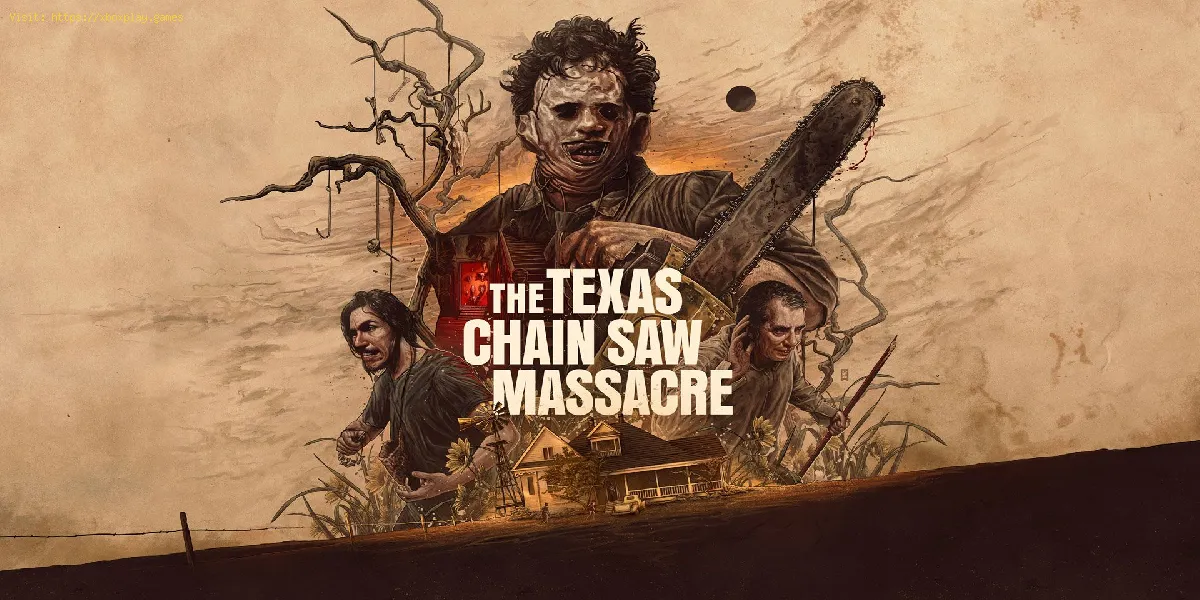 Texas Chain Saw Massacre atascada en las paredes