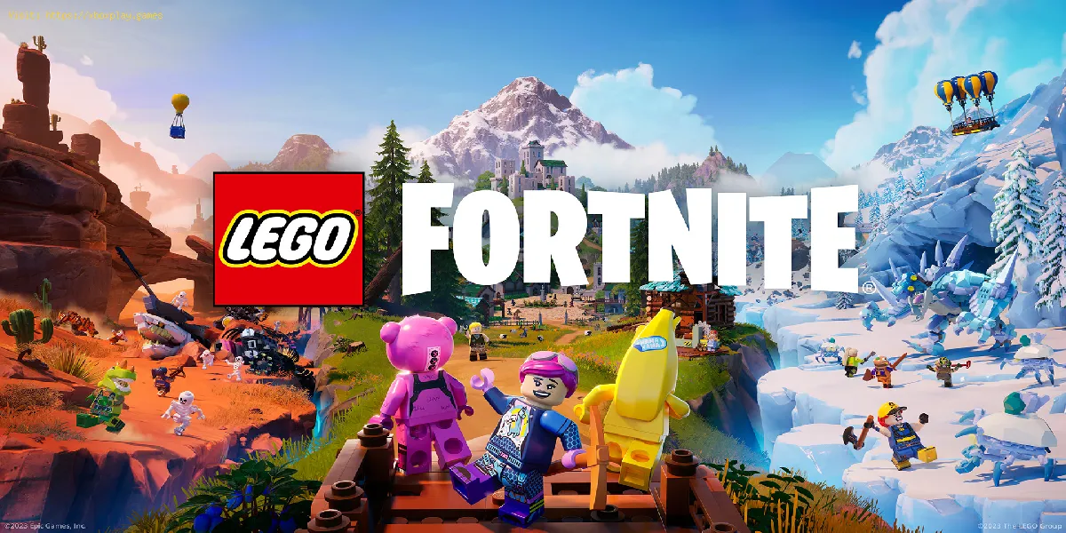 faça uma cabana simples em LEGO Fortnite