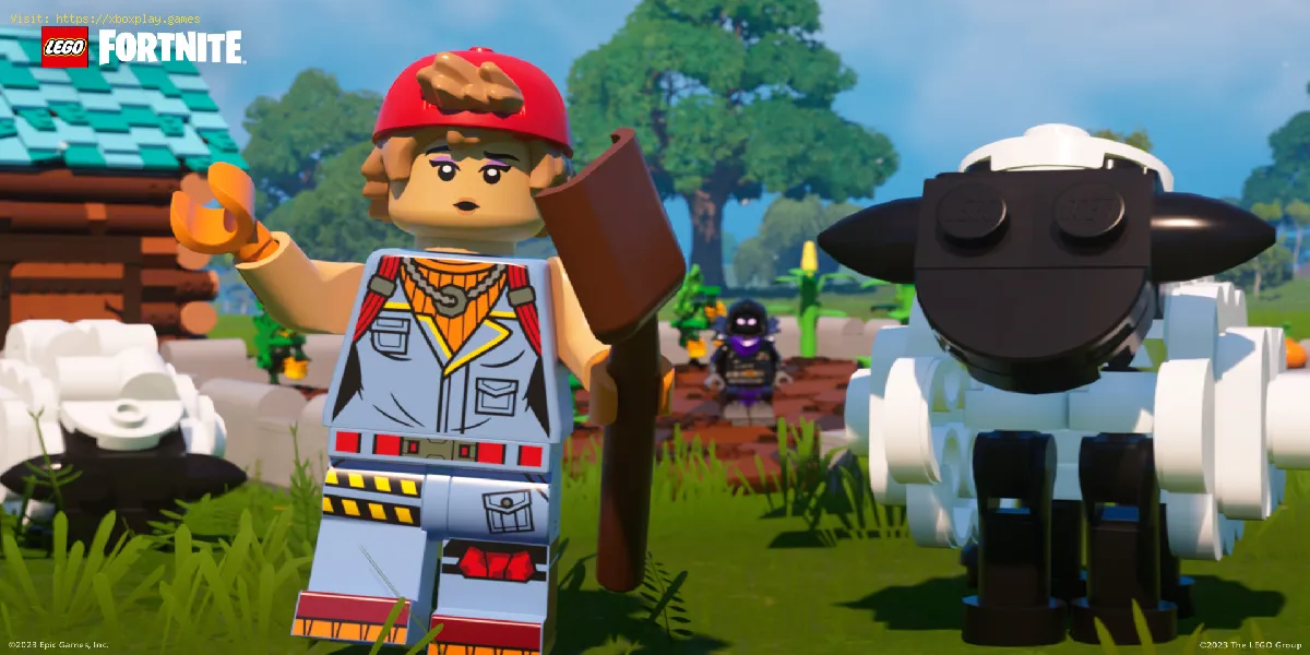 hacer Tela de Lana en LEGO Fortnite