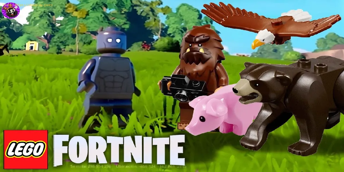 Cómo atraer animales en LEGO Fortnite - Guia