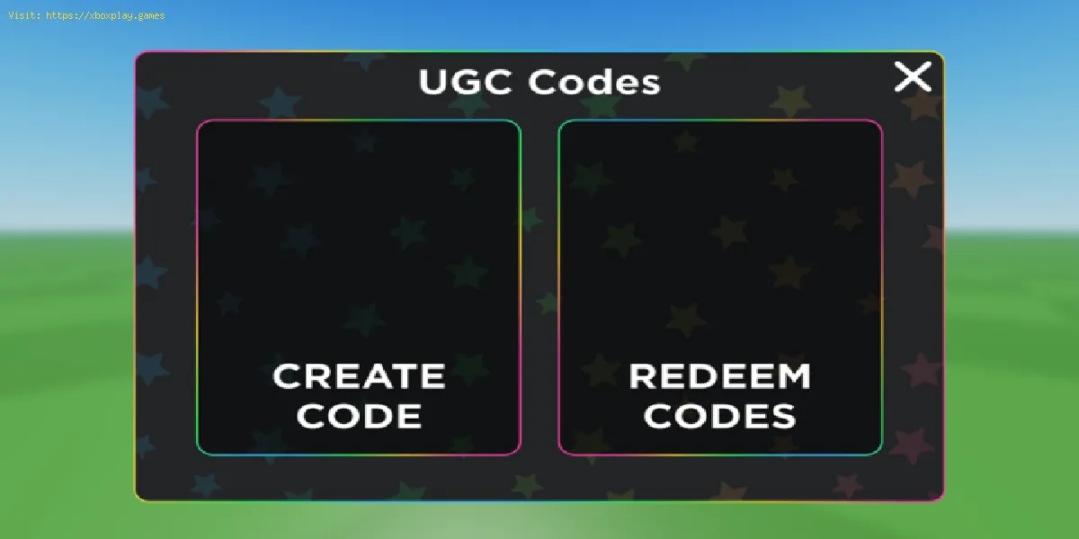 Códigos limitados UGC (março de 2024)