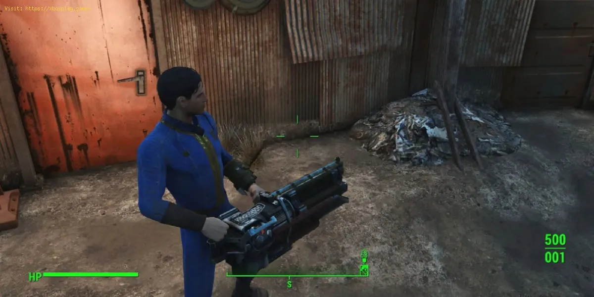 conseguir el láser Gatling en Fallout 4